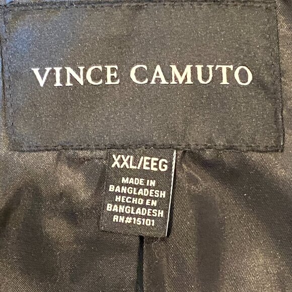 Vince Camuto Lightweight Water and Wind Resistant Rain Jacket XXL Black #51R - Picture 9 of 11